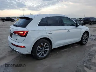 2023 Audi Q5 S line Premium Plus z VIN WA1EAAFY4P2035574, wystawiony jako Copart lot #55351055 z przebiegiem 19 777 mil mil oraz Szkoda całkowita • Salvage title. Historia ofert i sprzedaży dostępna na DreamBid. Obrazek 3.