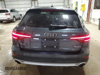 2018 Audi A4 allroad Premium Plus with VIN WA18NAF45JA197807, listed as a Copart auction lot 81580284 with 83,580 mi miles and Salvage Title. Bid and sale history available at carsss.com. Image 6.