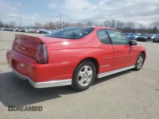 2002 Chevrolet Monte Carlo SS with VIN 2G1WX15K829204858, listed as a Copart auction lot 50626175 with 84,085 mi miles and Salvage Title. Bid and sale history available at carsss.com. Image 3.
