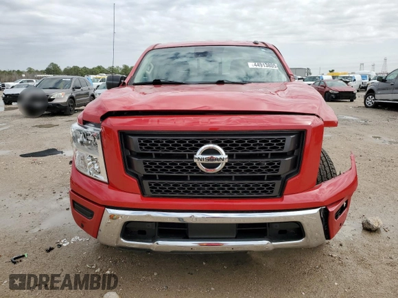 2021 Nissan Titan SV z VIN 1N6AA1EF0MN507040, wystawiony jako Copart lot #44913805 z przebiegiem 31 349 mil mil oraz Szkoda całkowita • Salvage title. Historia ofert i sprzedaży dostępna na DreamBid. Obrazek 5.
