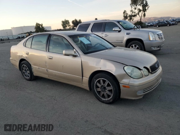 2003 Lexus GS 300 z VIN JT8BD69S530175254, wystawiony jako Copart lot #41432635 z przebiegiem 259 505 mil mil oraz Szkoda całkowita • Salvage title. Historia ofert i sprzedaży dostępna na DreamBid. Obrazek 4.