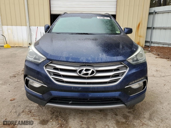 2017 Hyundai Santa Fe Sport 2.4L with VIN 5XYZU3LB3HG454100, listed as a Copart auction lot 45971855 with 102,483 mi miles and Clean Title. Bid and sale history available at carsss.com. Image 5.