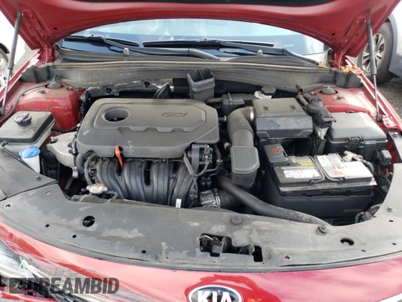 2018 Kia Optima LX with VIN 5XXGT4L34JG233981, listed as a Copart auction lot 62934255 with 105,642 mi miles and Salvage title. Bid and sale history available at DreamBid. Image 11.