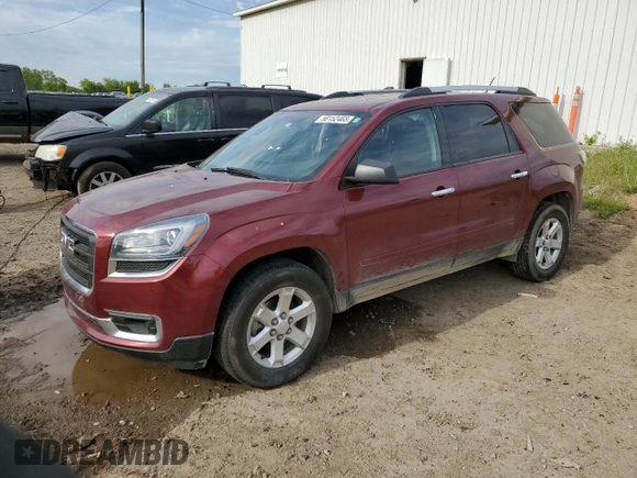 2015 GMC Acadia SLE с VIN 1GKKRPKD3FJ350981, выставлен на аукционе Copart как лот 58152465 с пробегом 93 616 миль миль и Чистый • Clean title. История ставок и продаж доступна на DreamBid. Изображение 1.