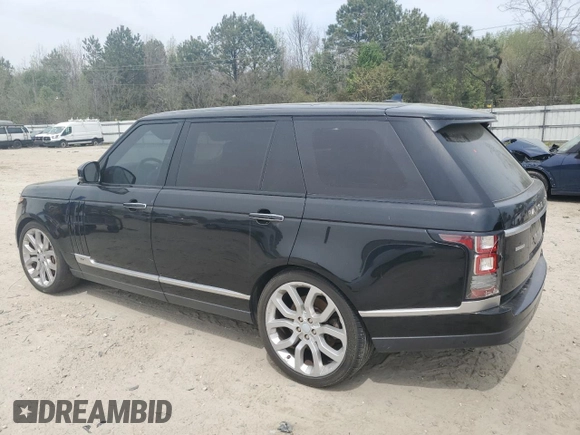 2016 Land Rover Range Rover with VIN SALGV3EF8GA256883, listed as a Copart auction lot 51969925 with 134,451 mi miles and Clean Title. Bid and sale history available at DreamBid. Image 2.