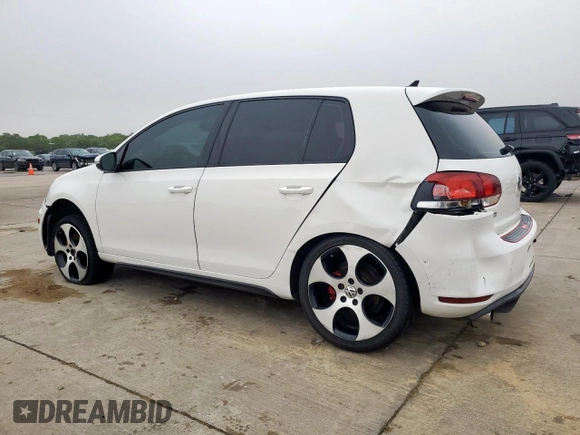 2012 Volkswagen GTI with VIN WVWHV7AJ2CW235408, listed as a Copart auction lot 54935115 with 110,475 mi miles and Salvage title. Bid and sale history available at DreamBid. Image 2.