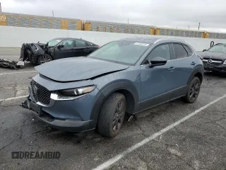 2023 Mazda CX-30 2.5 S Carbon Edition with VIN 3MVDMBCMXPM542809, listed as a Copart auction lot 51134315 with 21,279 mi miles and Salvage Title. Bid and sale history available at carsss.com. Image 1.