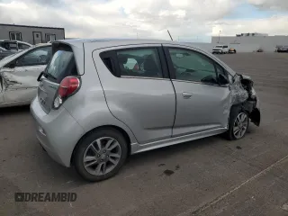 2015 Chevrolet Spark EV LT with VIN KL8CL6S09FC739114, listed as a Copart auction lot 81126184 with 57,010 mi miles and Salvage Title. Bid and sale history available at carsss.com. Image 3.