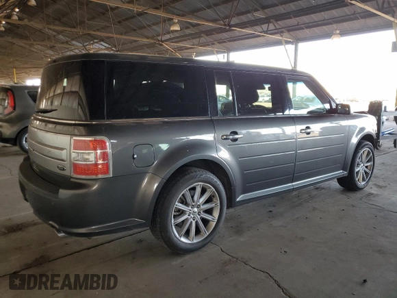 2018 Ford Flex Limited with VIN 2FMGK5D87JBA02653, listed as a Copart auction lot 83594974 with 106,694 mi miles and Salvage Title. Bid and sale history available at carsss.com. Image 3.