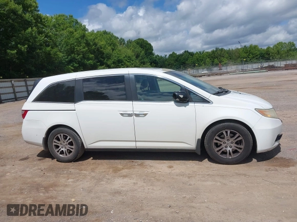 2012 Honda Odyssey EX-L with VIN 5FNRL5H62CB019238, listed as a IAAI auction lot 42524694 with 271,384 mi miles and . Bid and sale history available at DreamBid. Image 13.