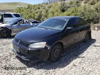 2013 Volkswagen Jetta S with VIN 3VW1K7AJ1DM259420, listed as a Copart auction lot 56157965 with 103,983 mi miles and Salvage title. Bid and sale history available at DreamBid. Image 1.
