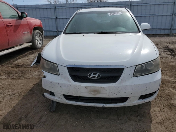 2007 Hyundai Sonata GLS with VIN 5NPET46C77H293673, listed as a Copart auction lot 48504505 with 157,551 mi miles and Salvage Title. Bid and sale history available at carsss.com. Image 5.