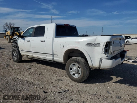 2022 Ram 2500 Limited with VIN 3C6UR5TL1NG391969, listed as a Copart auction lot 45242165 with 147,035 mi miles and Salvage title. Bid and sale history available at DreamBid. Image 2.