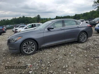 2016 Hyundai Genesis 3.8L with VIN KMHGN4JE2GU116140, listed as a Copart auction lot 59967204 with 134,966 mi miles and Salvage Title. Bid and sale history available at carsss.com. Image 1.