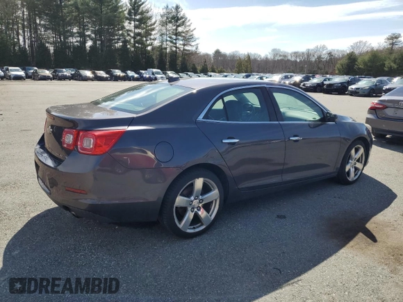 2013 Chevrolet Malibu LTZ with VIN 1G11J5SX9DF224324, listed as a Copart auction lot 49571565 with 172,943 mi miles and Salvage Title. Bid and sale history available at DreamBid. Image 3.