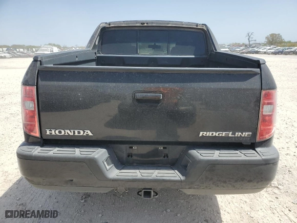 2009 Honda Ridgeline RTS with VIN 5FPYK16409B100070, listed as a Copart auction lot 50176545 with 204,547 mi miles and Salvage Title. Bid and sale history available at carsss.com. Image 6.