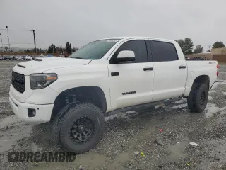 2021 Toyota Tundra 2WD SR5 with VIN 5TFEY5F12MX292274, listed as a Copart auction lot 49006365 with 61,758 mi miles and Salvage Title. Bid and sale history available at carsss.com. Image 1.