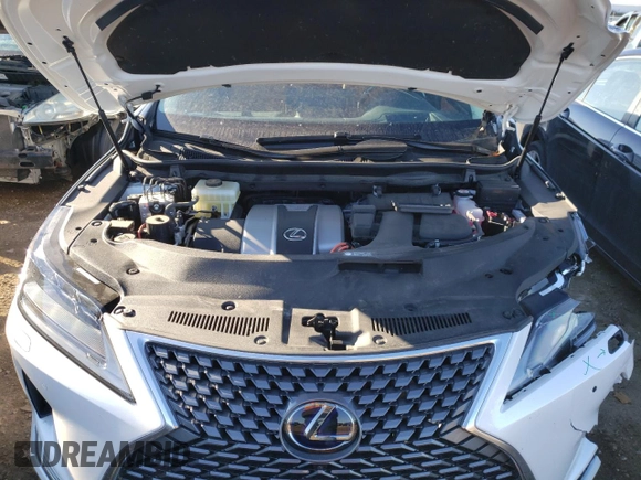 2021 Lexus RX with VIN 2T2JGMDA0MC057719, listed as a Copart auction lot 68402692 with 0 mi miles. Bid and sale history available at carsss.com. Image 12.