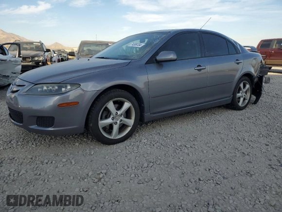 2007 Mazda 6 i Sport VE with VIN 1YVHP84C775M21769, listed as a Copart auction lot 74559704 with 191,361 mi miles and Salvage Title. Bid and sale history available at DreamBid. Image 1.