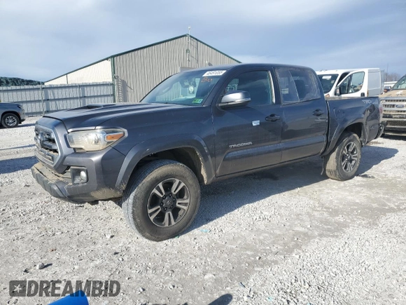 2016 Toyota Tacoma SR with VIN 5TFCZ5AN2GX025395, listed as a Copart auction lot 46491055 with Not Provided miles and Salvage Title. Bid and sale history available at DreamBid. Image 1.