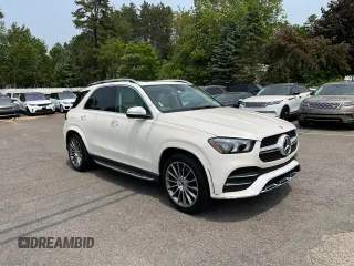 2020 Mercedes-Benz GLE 350 with VIN 4JGFB4JB8LA110221, listed as a Copart auction lot 59934795 with 88,640 mi miles and Clean title. Bid and sale history available at DreamBid. Image 1.