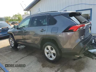 2020 Toyota RAV4 XLE with VIN 2T3P1RFV2LW131823, listed as a Copart auction lot 60246235 with 27,365 mi miles and Salvage title. Bid and sale history available at DreamBid. Image 2.