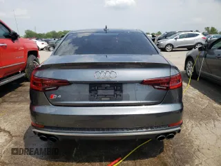 2018 Audi S4 Prestige with VIN WAUC4AF49JA069344, listed as a Copart auction lot 63826864 with 38,690 mi miles and Salvage Title. Bid and sale history available at carsss.com. Image 6.