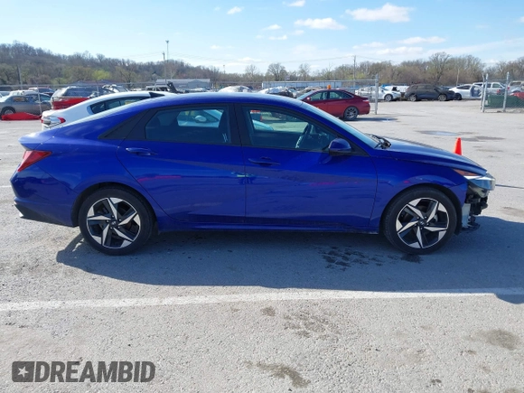 2023 Hyundai Elantra SEL with VIN KMHLS4AG8PU617185, listed as a IAAI auction lot 41843024 with 24,365 mi miles and . Bid and sale history available at DreamBid. Image 13.