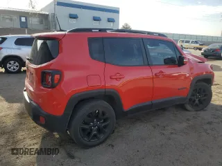 2018 Jeep Renegade Altitude with VIN ZACCJABBXJPH24174, listed as a Copart auction lot 50736845 with 87,712 mi miles and Salvage Title. Bid and sale history available at DreamBid. Image 3.