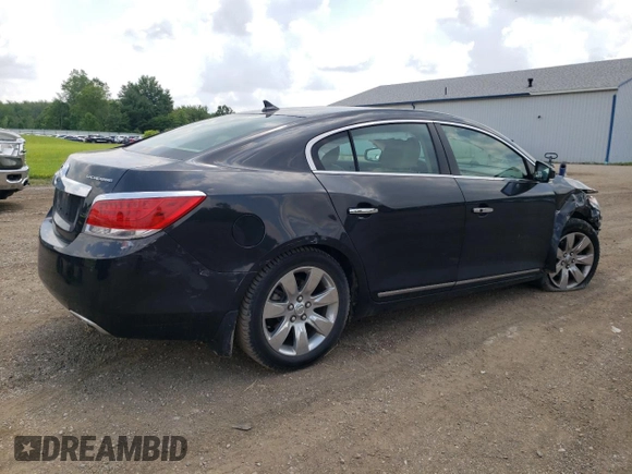 2012 Buick LaCrosse Premium 3 with VIN 1G4GH5E37CF107597, listed as a Copart auction lot 64068815 with 83,731 mi miles and Salvage title. Bid and sale history available at DreamBid. Image 3.