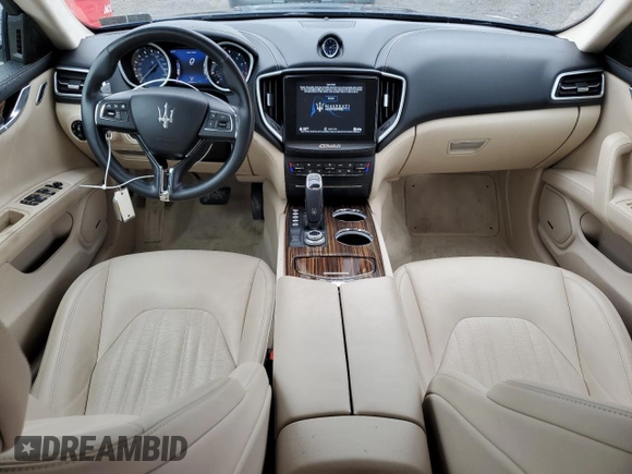 2019 Maserati Ghibli S Q4 GranLusso with VIN ZAM57YTL0K1323950, listed as a Copart auction lot 48691464 with 62,696 mi miles. Bid and sale history available at carsss.com. Image 8.