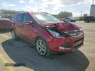 2015 Ford Escape Titanium with VIN 1FMCU0J99FUB88058, listed as a Copart auction lot 51992055 with 44,409 mi miles and Salvage Title. Bid and sale history available at carsss.com. Image 11.