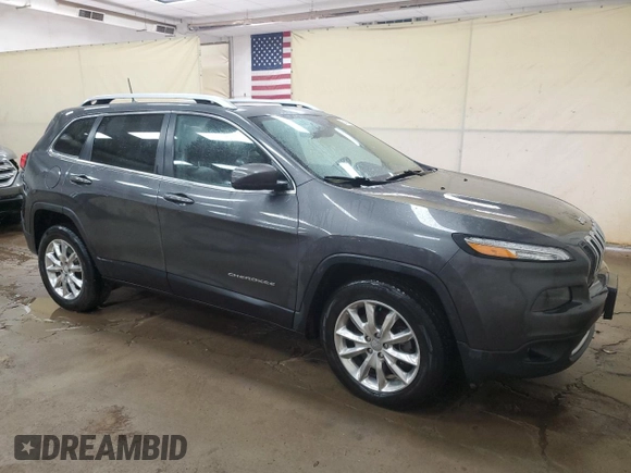 2016 Jeep Cherokee Limited z VIN 1C4PJMDS4GW202068, wystawiony jako Copart lot #54392365 z przebiegiem 109 897 mil mil oraz Czysty tytuł • Clean title. Historia ofert i sprzedaży dostępna na DreamBid. Obrazek 4.