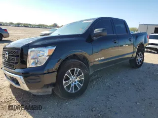 2022 Nissan Titan S с VIN 1N6AA1EE1NN105200, выставлен на аукционе Copart как лот 83419384 с пробегом 57 182 миль миль и Чистый • Clean title. История ставок и продаж доступна на DreamBid. Изображение 1.