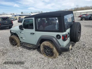 2024 Jeep Wrangler Sport S z VIN 1C4PJXAG4RW313496, wystawiony jako Copart lot #49688305 z przebiegiem 13 304 mil mil oraz Szkoda całkowita • Salvage title. Historia ofert i sprzedaży dostępna na DreamBid. Obrazek 2.
