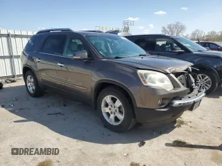 2008 GMC Acadia SLT1 with VIN 1GKEV23738J186039, listed as a Copart auction lot 50992395 with 208,118 mi miles and Salvage Title. Bid and sale history available at DreamBid. Image 4.
