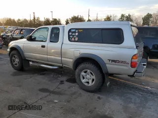 2002 Toyota Tacoma z VIN 5TEWN72N32Z087330, wystawiony jako Copart lot #48805095 z przebiegiem Nie podano mil oraz Szkoda całkowita • Salvage title. Historia ofert i sprzedaży dostępna na DreamBid. Obrazek 2.