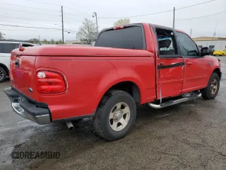 2003 Ford F-150 XLT with VIN 1FTRW07643KA38307, listed as a Copart auction lot 51496915 with 112,110 mi miles and Salvage Title. Bid and sale history available at carsss.com. Image 3.