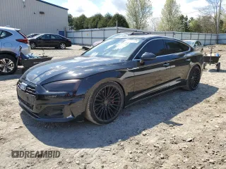2020 Audi A5 Sportback Premium with VIN WAUANCF57LA006254, listed as a Copart auction lot 48270743 with 79,012 mi miles. Bid and sale history available at carsss.com. Image 1.