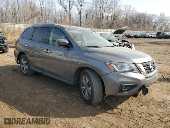2019 Nissan Pathfinder SV z VIN 5N1DR2MM0KC634471, wystawiony jako Copart lot #49130525 z przebiegiem 101 938 mil mil oraz Czysty tytuł • Clean title. Historia ofert i sprzedaży dostępna na DreamBid. Obrazek 4.