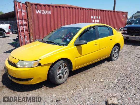 2003 Saturn ION with VIN 1G8AL52F43Z113308, listed as a IAAI auction lot 41973673 with 236,556 mi miles. Bid and sale history available at carsss.com. Image 2.