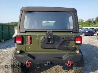 2021 Jeep Wrangler Unlimited Sport S with VIN 1C4HJXDG1MW819912, listed as a Copart auction lot 62340915 with 46,243 mi miles and Salvage title. Bid and sale history available at DreamBid. Image 6.