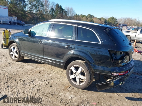 2015 Audi Q7 3.0L TDI Premium with VIN WA1CMAFE6FD019951, listed as a IAAI auction lot 41590509 with 125,000 mi miles. Bid and sale history available at carsss.com. Image 3.