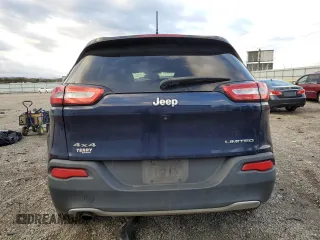 2016 Jeep Cherokee Limited with VIN 1C4PJMDB1GW240079, listed as a Copart auction lot 49233105 with 195,374 mi miles and Salvage Title. Bid and sale history available at carsss.com. Image 6.