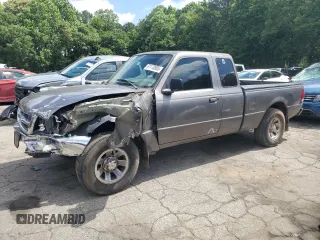2000 Ford Ranger XL with VIN 1FTYR14V0YTA49763, listed as a Copart auction lot 61170885 with 280,610 mi miles and Salvage title. Bid and sale history available at DreamBid. Image 1.