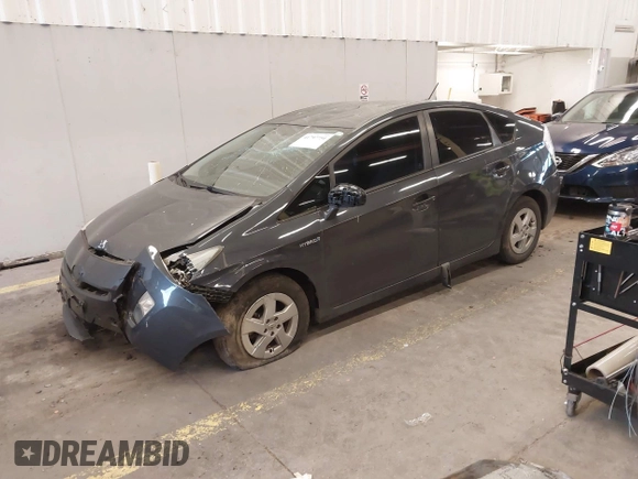 2010 Toyota Prius II with VIN JTDKN3DU9A1100053, listed as a IAAI auction lot 41797754 with 181,190 mi miles. Bid and sale history available at carsss.com. Image 18.