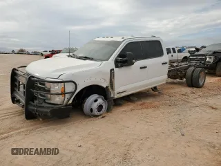 2023 Ford Super Duty F-450 DRW XL with VIN 1FD0W4HT8PEC04591, listed as a Copart auction lot 81809944 with 0 mi miles and Salvage Title. Bid and sale history available at carsss.com. Image 1.