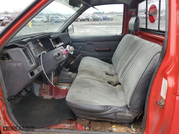 1993 Nissan Trucks 2WD with VIN 1N6SD11S7PC339301, listed as a Copart auction lot 84385014 with 214,526 mi miles and Salvage Title. Bid and sale history available at carsss.com. Image 7.