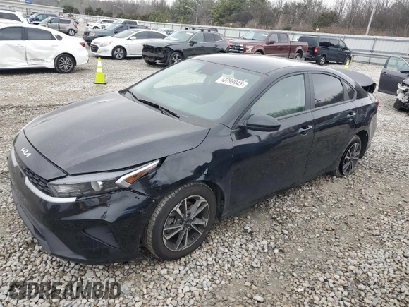 2023 Kia Forte LXS with VIN 3KPF24AD0PE664166, listed as a Copart auction lot 43799045 with 31,720 mi miles and Salvage Title. Bid and sale history available at carsss.com. Image 1.