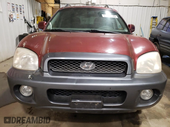 2002 Hyundai Santa Fe GLS with VIN KM8SC73D22U157172, listed as a Copart auction lot 52208105 with 198,122 mi miles and Clean Title. Bid and sale history available at carsss.com. Image 5.